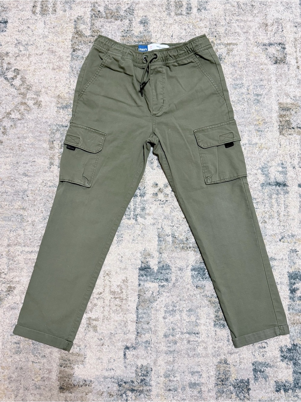 Old Navy Boys Size 8 Tech Taper Quick Dry Cargo Pants